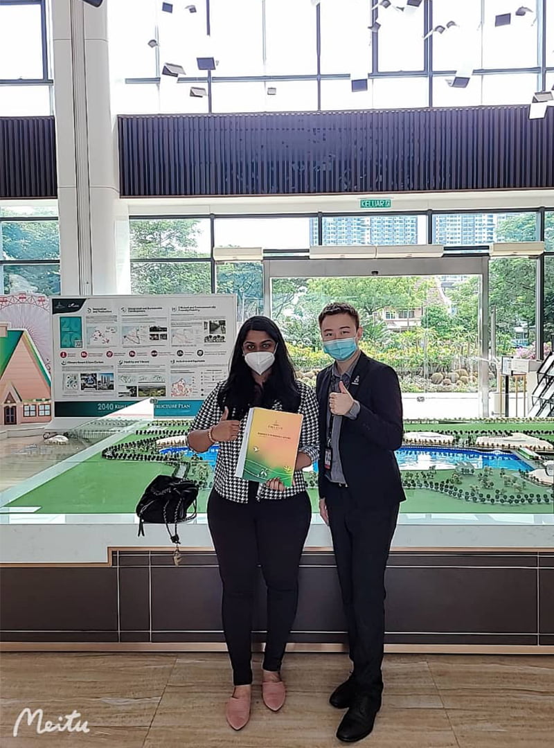 Successful sales deal