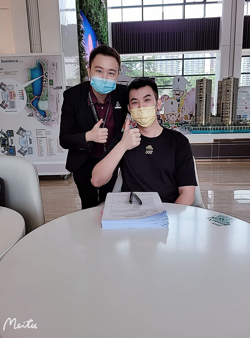 Successful sales deal