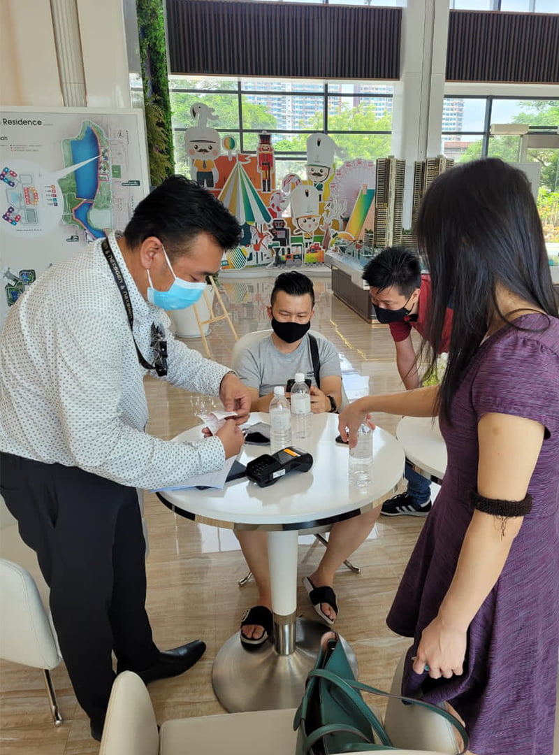 Property team serving our client