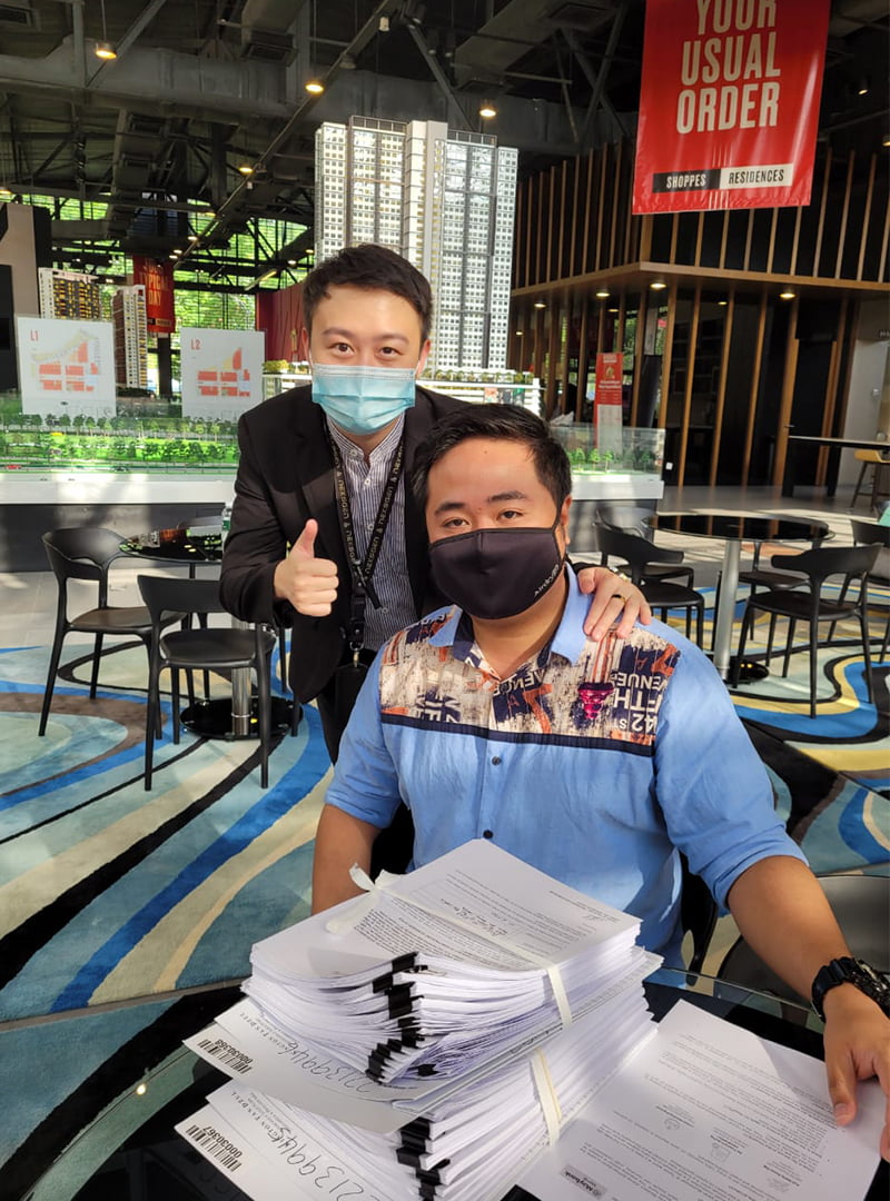 Successful sales deal